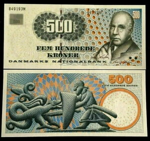 �f���}�[�N 500�N���[�l P-63 2008�N �p�C�v�h���S������ UNC �󏭃f���}�[�N����