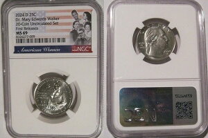 2024 D A[EGh[YEEH[J[ 25Zg NGC MS 69 AJlpNH[^[ 