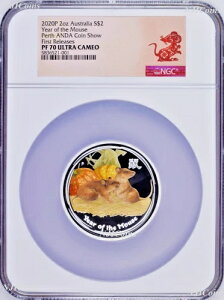 2020�N ANDA EXPO �v���[�t �J���[�V���o�[ ���� �l�N NGC PF70 2�I���X 2�h���R�C��