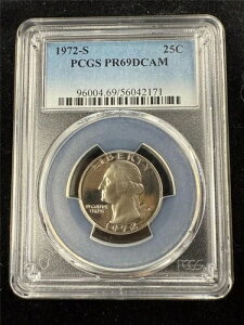 1972N S Vg NH[^[ 25Zg PR69 DCAM UCAM PF69 PCGS fB[vJI SKU 3814