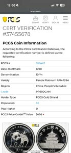 1990N  p_ 1/10IX v`i PCGS v[t 69 EgJI 10