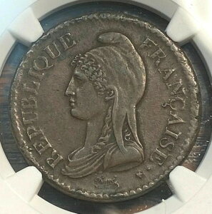 L'An 7 (1798-99) �t�����X �f�V�� NGC AU50BN �ō����A���̂Ȃ��z���_�[ CHN