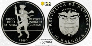 pi} 1980 10 o{A oZA Q[Y PCGS PF68 Dcam-Guaymi X|[c gbv|bv