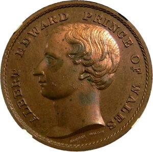 1860�N�{�X�g�� MA �����A���g�[�N�� �A���o�[�g�G�h���[�h NGC MS64 RB �g�b�v�|�b�v (18-11)