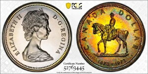 1973 �N 1 �h�� �J�i�_ RCMP ��݁APCGS SP67 - �M�����Ȃ��قǂ̐F��!