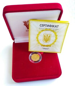 r ENCi 2 UAH 2006  Au 999.9 RC 1/25 IX  KM# 403