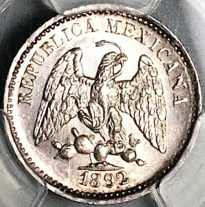 1892-Ga PCGS MS 63 LVR 5Z^{ 78k Vo[RC POP 1/2 (24112703C)