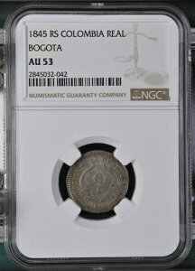 RrA 1A 1845 RS {S^ NGC AU 53