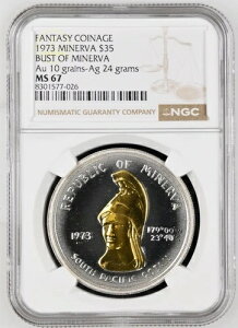 1973�N �~�l�����@ 35�h�� ���� ��݁{���� - NGC MS 67