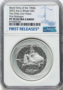 �C�M���X 2023 �W�F�[���Y �{���h 5 �|���h �ɏ� 2 �I���X �R�C���ANGC �F�� PF70 U.C.