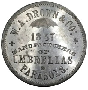 (1850�N��) �t�B���f���t�B�A PA 133wm (SSR-6) W A Drown ���l�g�[�N��