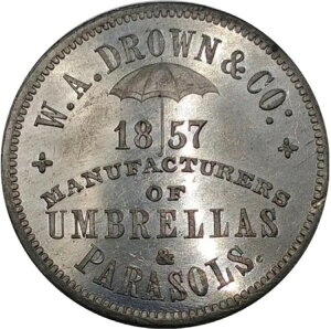 (1850�N��) �t�B���f���t�B�A PA 133wm (SSR-6) W A Drown ���l�g�[�N��