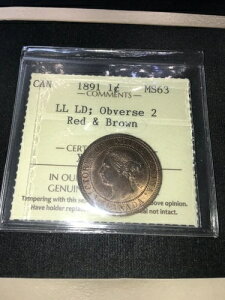 1891 LL;LD \#2 ICCSO[hJi_A^1ZgA**MS-63** #XUH 840