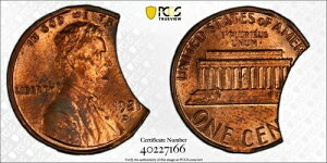 ER027 1981-D 1C �����J�[�� �Z���g -- �g���v�� �J�[�u �N���b�v -- PCGS MS63 RB�B�~���g �G���[�B