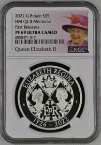 2022N CMX QE II LO 5|h v[tRC NGC PF 69 UC FR