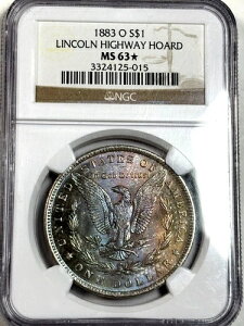 1883 O X^[g[ [K $????NGC MS 63* X^[J[nCEFCz[h????rfI