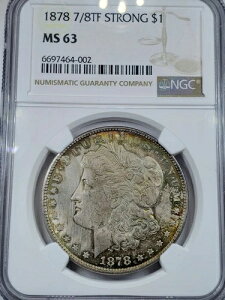 $1 1878 7/8 TF H  [K Vo[ h NGC MS 63 Vam 36?