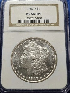 1887 NGC KE_[ MS64 DPL fB[v~[v[t CN -- Âz_[