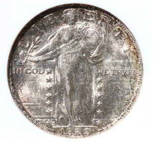 1929�NS�X�^���f�B���O���o�e�B�V���o�[�N�H�[�^�[MS63FH ANACS�\�[�v�{�b�N�X�F��t���w�b�h