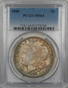 1888N K Vo[h 1hRC PCGS MS-64 ǍDȏ (13)