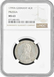 vCZ 4 ObVF 1799 AANGC MS63Aut[hqEBw3i1797 - 1840jv