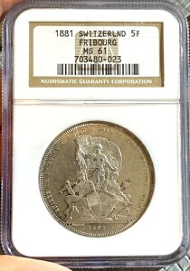 1881N XCX tu[  5t NGC MS61