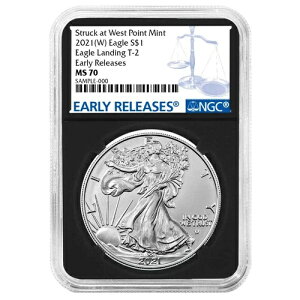 2021N (W) $1 ^Cv2 AJVo[C[O NGC MS70 ER u[x gRA