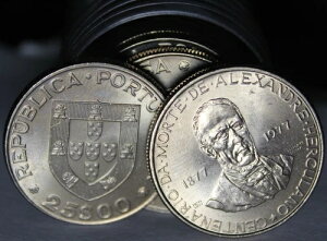 Gem Unc Roll (20) |gK 1977 25 GXN[h~a 100 NLO Alexandre Herculano