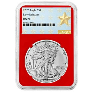 2023N 1h AJ Vo[ C[O NGC MS70 ER EFXg|Cg X^[x bhRA