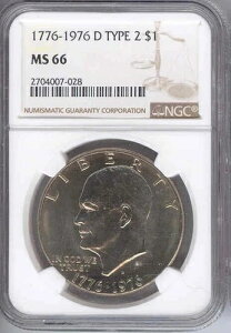 1776-1976 D AC[n[ h 1 h ^Cv 2 NGC MS 66