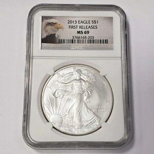 (1) 2013 ASE NGC MS69 AJVo[C[O 1h .999 nRC (5203)