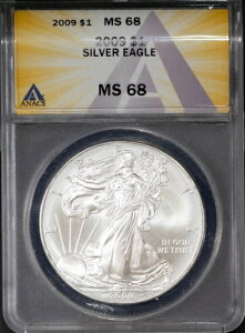2009N 1h Vo[ AJC[O MS 68 ANACS # 7668358 + {[iX