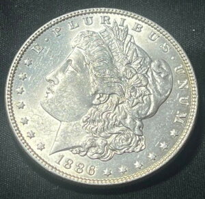 1886�N P Morgan ~ �{�� ~ 90% ��� ~ �\���b�h UNC �o�b�O�x�C�r�[ ~ �č������� �R���N�^�[�Y�R�C��