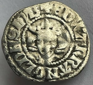 1279-1307 エドワード1世(1世) 銀槌目ペニー ロンドン造幣局