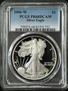 2006-W $1 fB[vJI Vo[C[Oh PCGS PR68DCAM 83591752