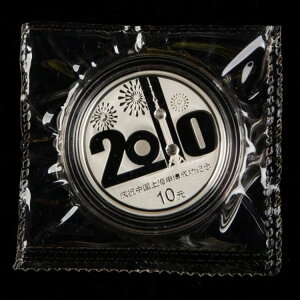 2002年 中国 10元 - 2010年 上海万博 1オンス プルーフ金箔銀貨