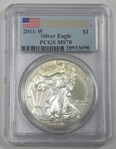 2011-W USA $1 Vo[C[O PCGS t@[XgXgCN MS70 1IX .999 