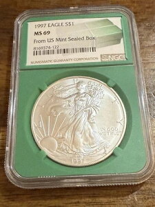 1997N AJ Vo[ C[O NGC MS69 - O[ RA č J{bNX