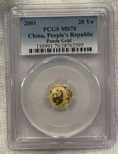 MS70 2001N  20 - p_ - PCGS MS 70 O[h