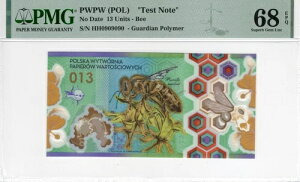 �󏭂�PWPW�e�X�g�m�[�g�uBee Design�v�K�[�f�B�A���|���}�[ ? PMG 68 EPQ ?2019�N���s RADAR