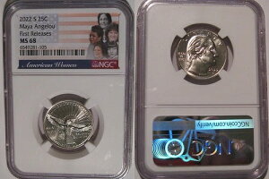 2022N S }EAWFE 25Zg NGC MS 68 AJl NH[^[ J