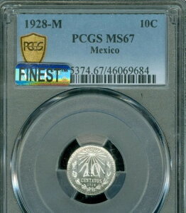 1928N LVR 10 Z^[{ PCGS MS67 PQ MAC ōO[h & X|bgXB