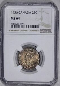 1936NJi_ 25Zg NGC MS 64 u[x[o[Xg[jO^bN`FXibg\