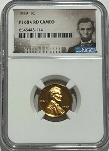 1959�N NGC PF68 RD �X�^�[�J���I ���b�h�v���[�t �����J�[���L�O�� �y�j�[ 1�Z���g �|�[�g���[�g���x��