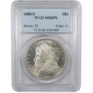 1880�N S �����K���E�_���[ MS 65 PL PCGS �V���o�[ �v���[�t���C�N SKU:I18221