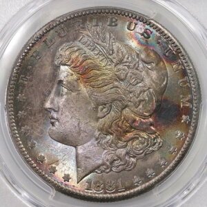 1881-S K 1h PCGSF MS65 g[\