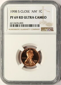 1998-S N[Yh "AM" J[EZg 1Zg NGC PF69RD EgJI