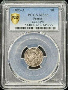 1895N A tX  50T`[ PCGS MS-66 Gad-419a F-189