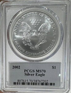2002N AJ Vo[ C[O PCGS MS-70 g[}XEN[uh TC