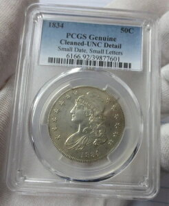 1834NiSmt/Smjn[th PCGS UNCڍ
